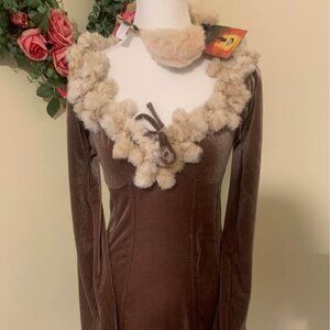 Women's Lioness Nala Halloween Costume (Size 8)